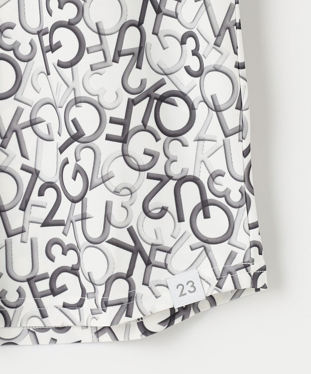 23区GOLF 【WOMEN】【吸水速乾・UVケア】ＭＯＶＥロゴ カノコ 半袖シャツ 