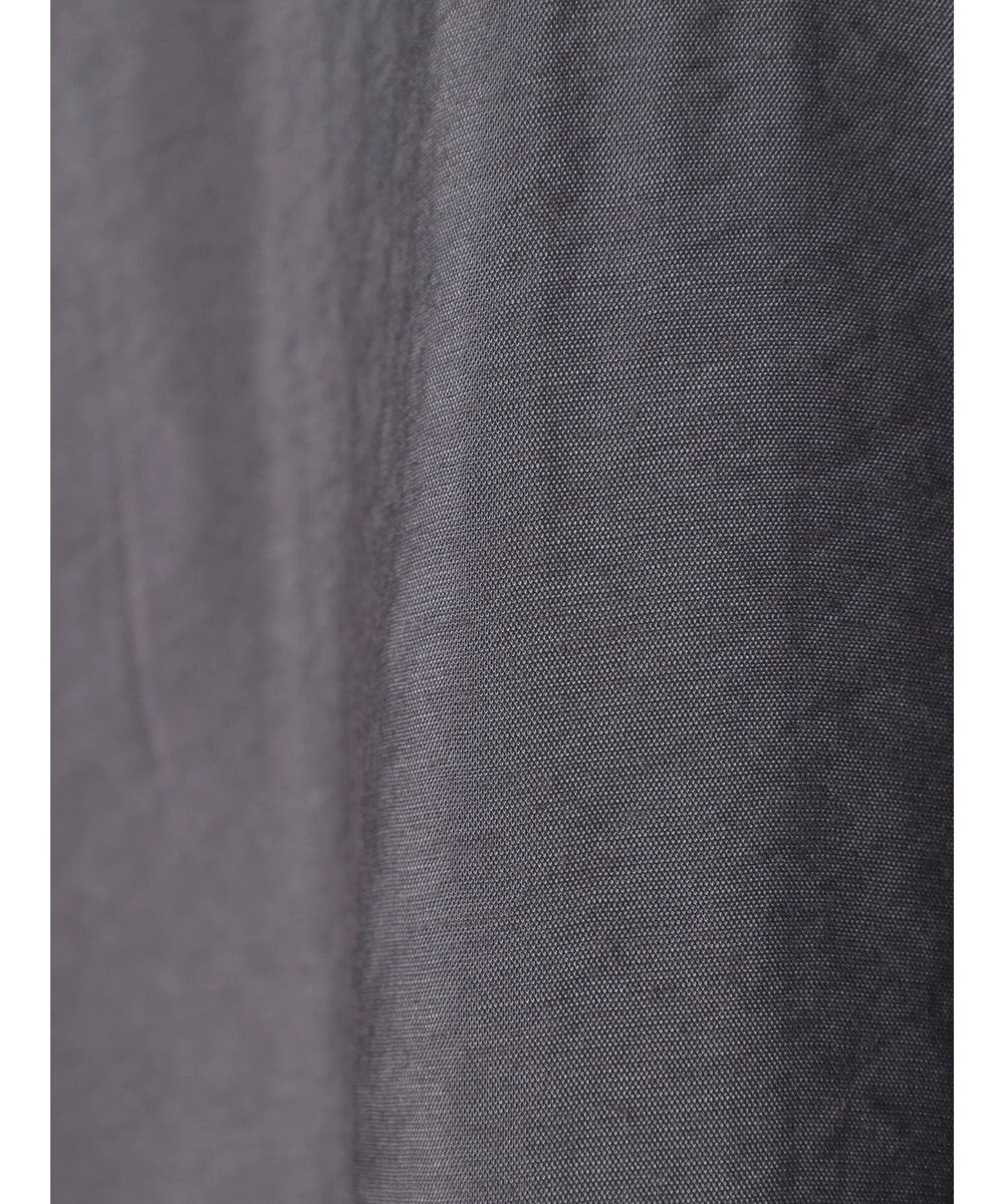 Green Parks バンドカラーシアーシャツ 