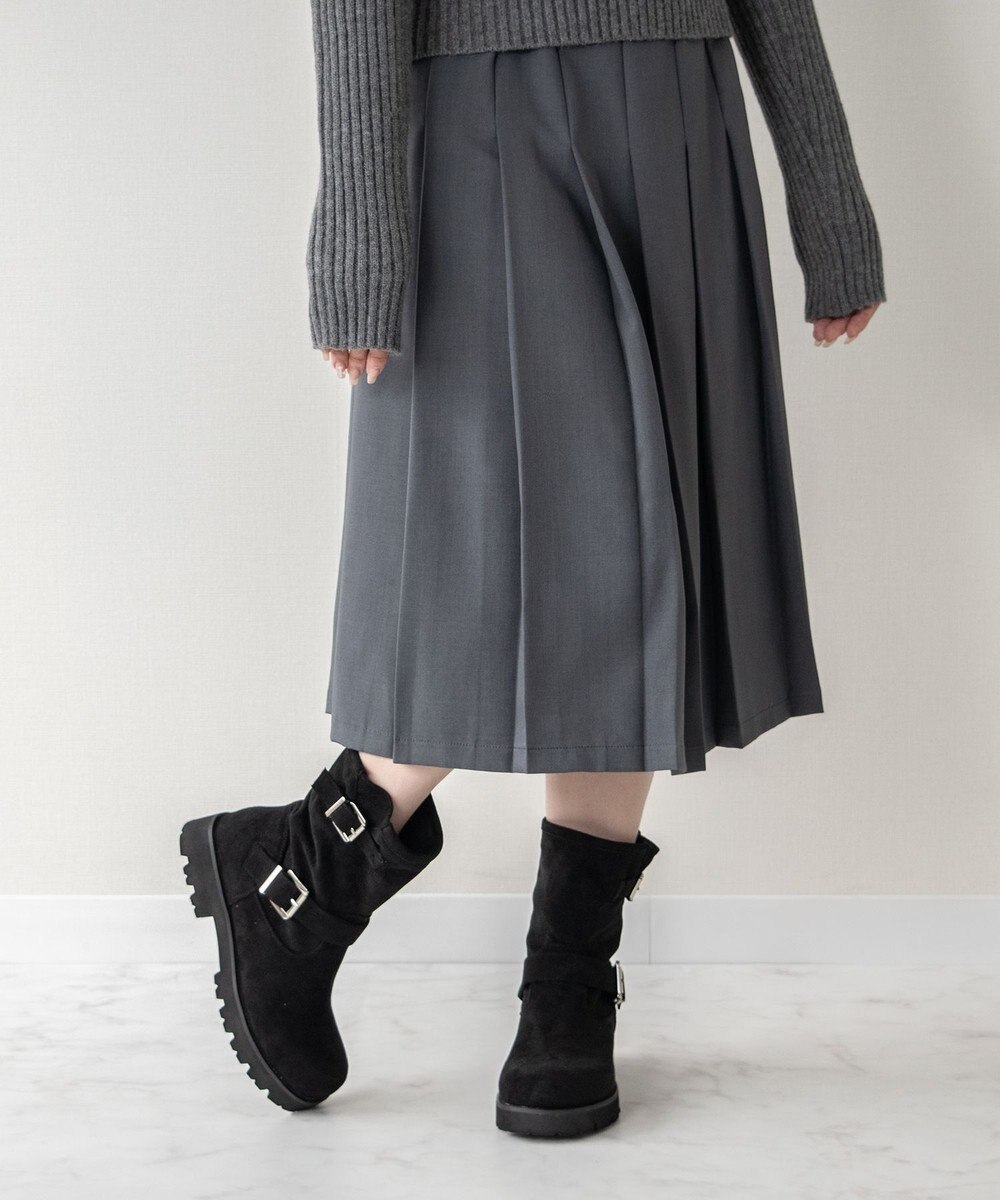 Bridget Birkin 【Bridget Birkin】オブリークトウエンジニアブーツ 