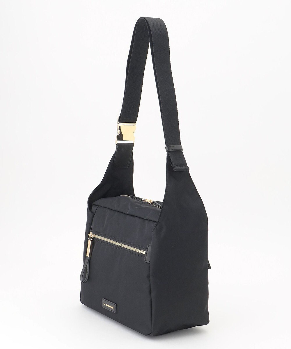 LA BAGAGERIE メタルバックル　ボックスショルダー　Sサイズ 