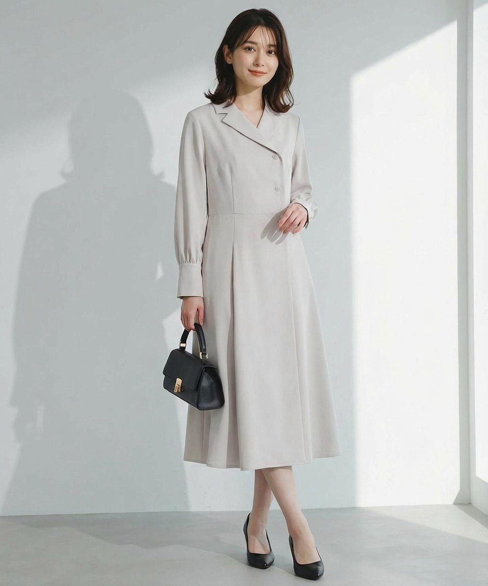 ANY SIS 【洗える】テーラード ワンピース 