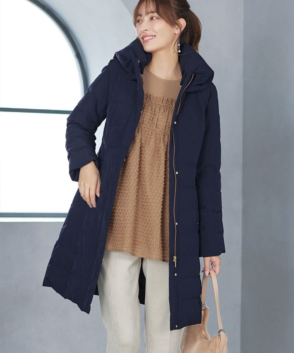 Tiaclasse ポンチ×ジャガードドッキングチュニック 