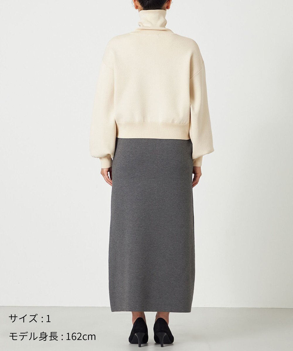 NAVE 【ReNAVE・洗える】スムースニット トラックジャケット 