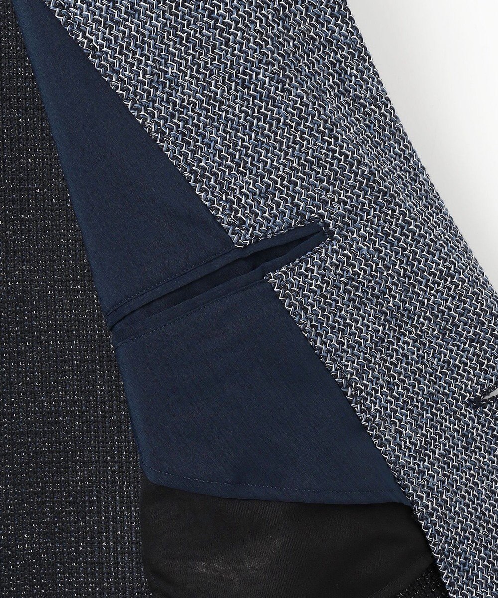 JOSEPH ABBOUD 【軽量/ストレッチ/洗える/JAPANファブリック/和紙】コンフォータブルジャージー ジャケット 