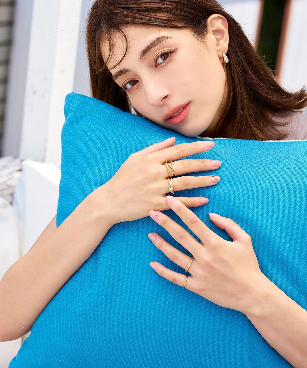 Tiaclasse 【4点セット】クロスデザインリング　アソートセット 