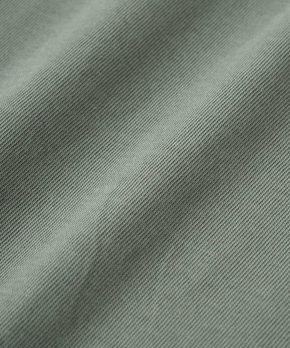 Green Parks フレンチスリーブ刺繍シンプルロゴプルオーバー 