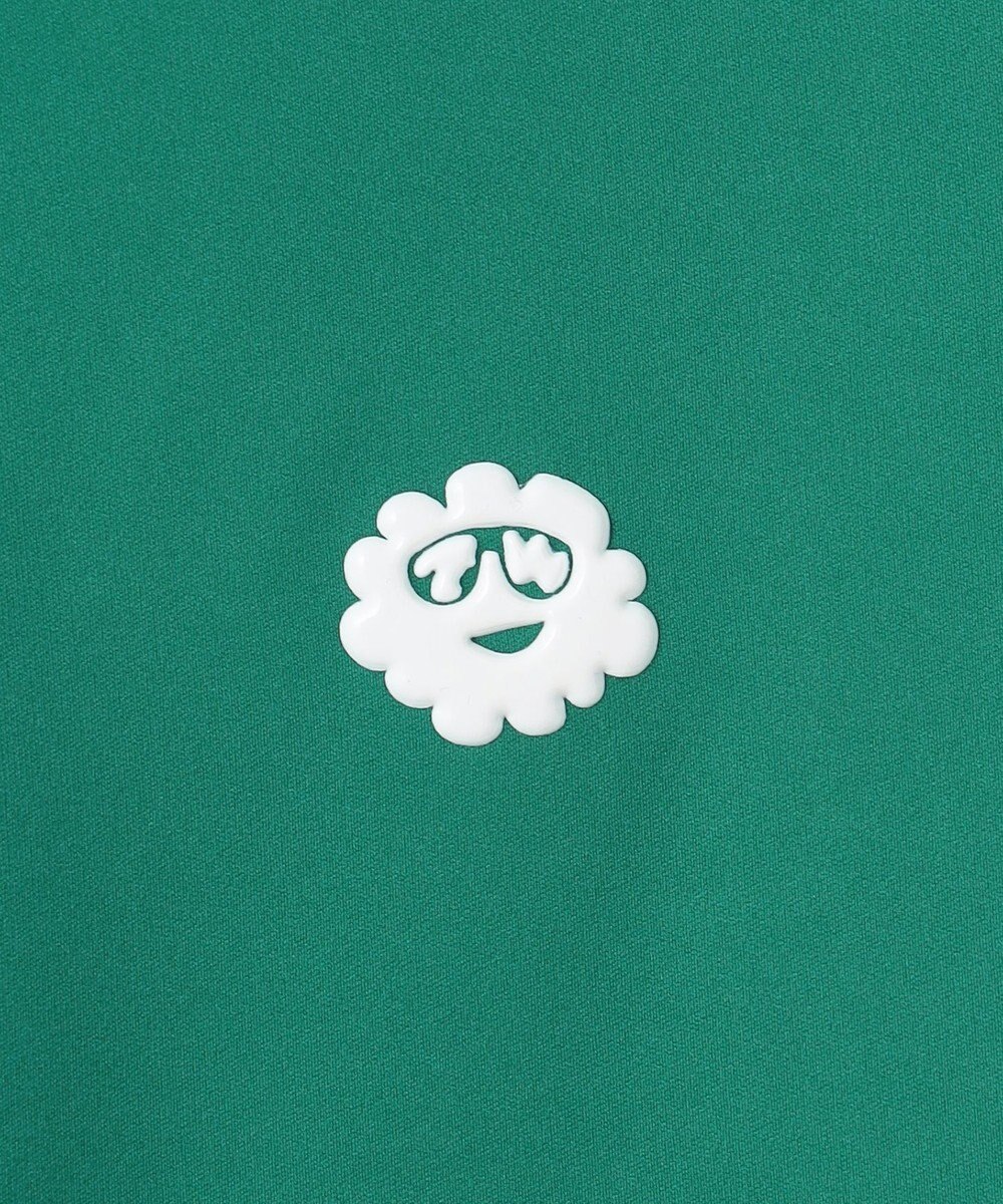 PW CIRCULUS 【吸水速乾 / UV遮蔽率96.3% UVカット / ストレッチ】【WOMEN】メッシュコンビモックネックT ゴルフウェア レディース 