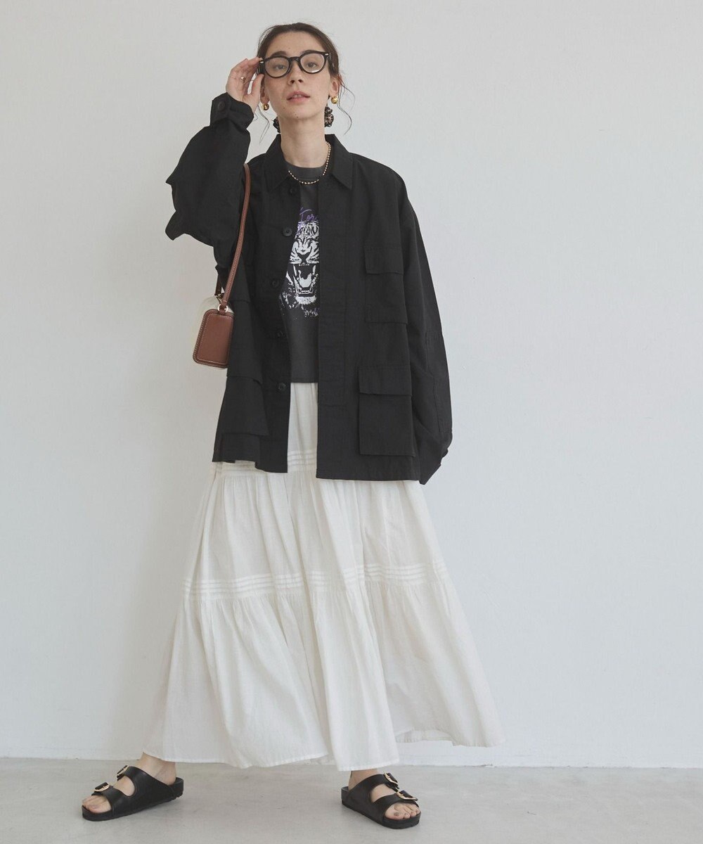 WEGO 【ANGIE VINTAGE】ミリタリー シャツジャケット 