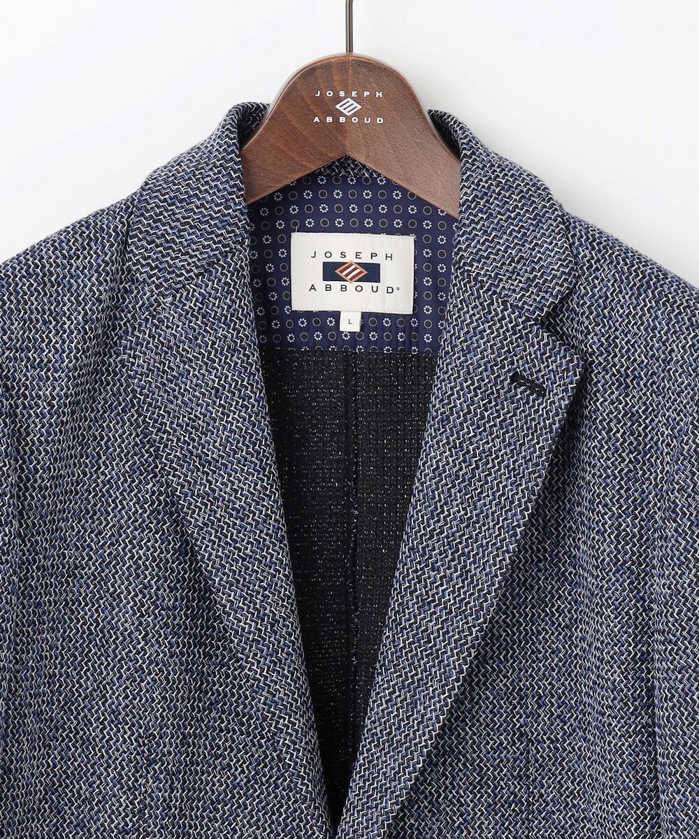 JOSEPH ABBOUD 【軽量/ストレッチ/洗える/JAPANファブリック/和紙】コンフォータブルジャージー ジャケット 