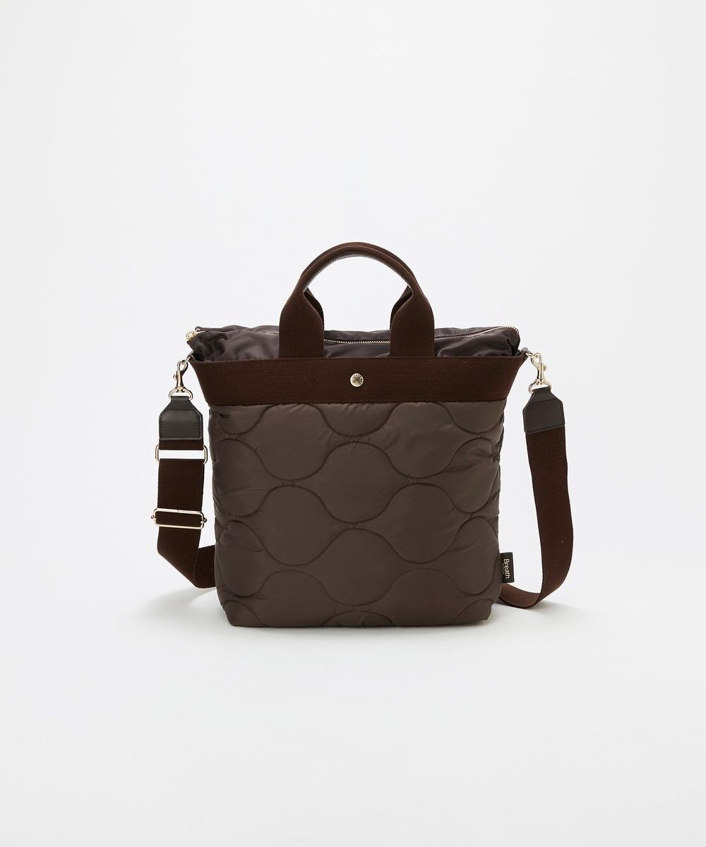 TOPKAPI 【Breath TOPKAPI】RIPPLE リプル キルティング ショルダー付き 縦型 トートバッグ / 撥水 / 軽量 