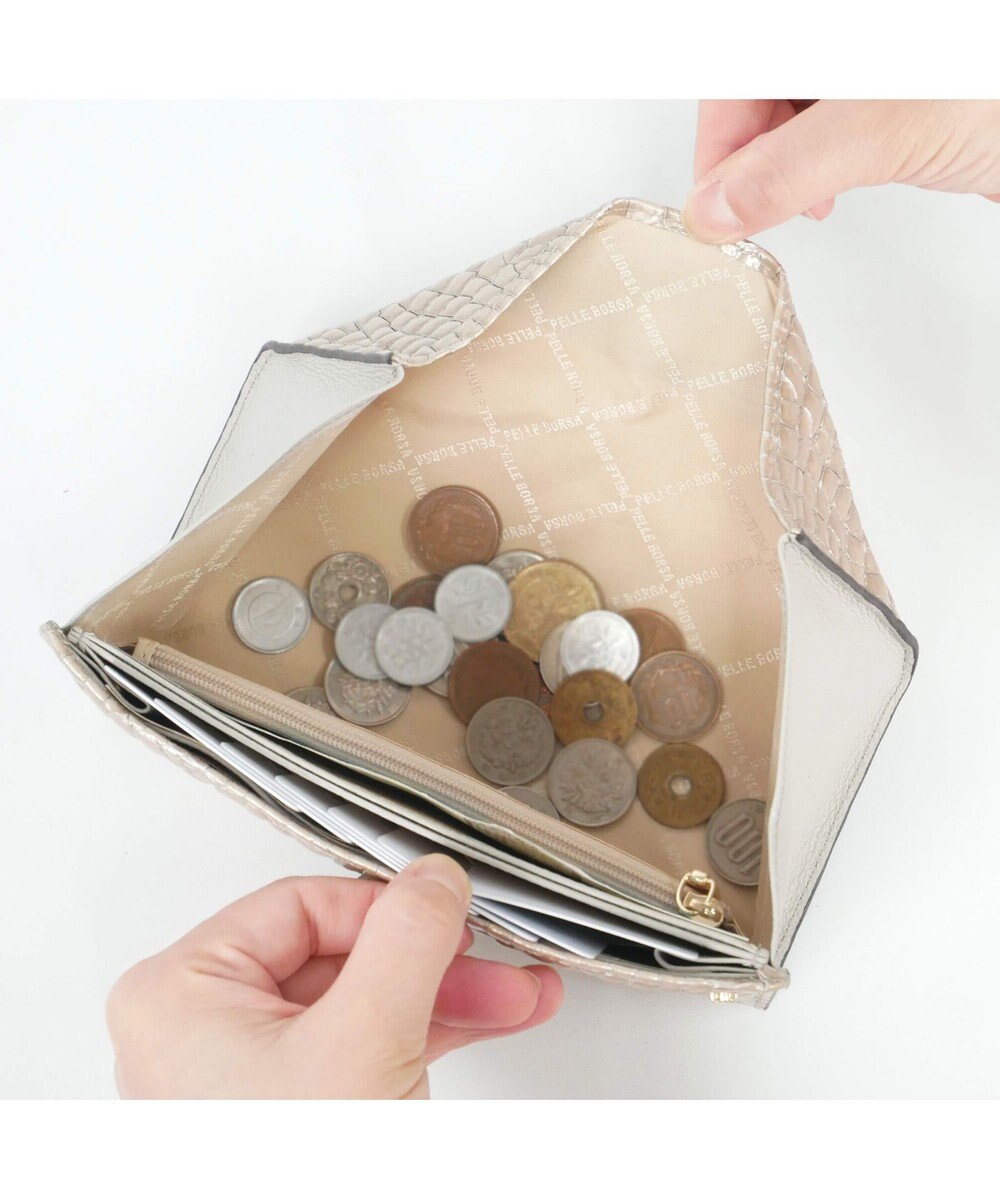 PELLE BORSA ギャルソンウォレット Rainbow Croco レインボークロコ 6101 