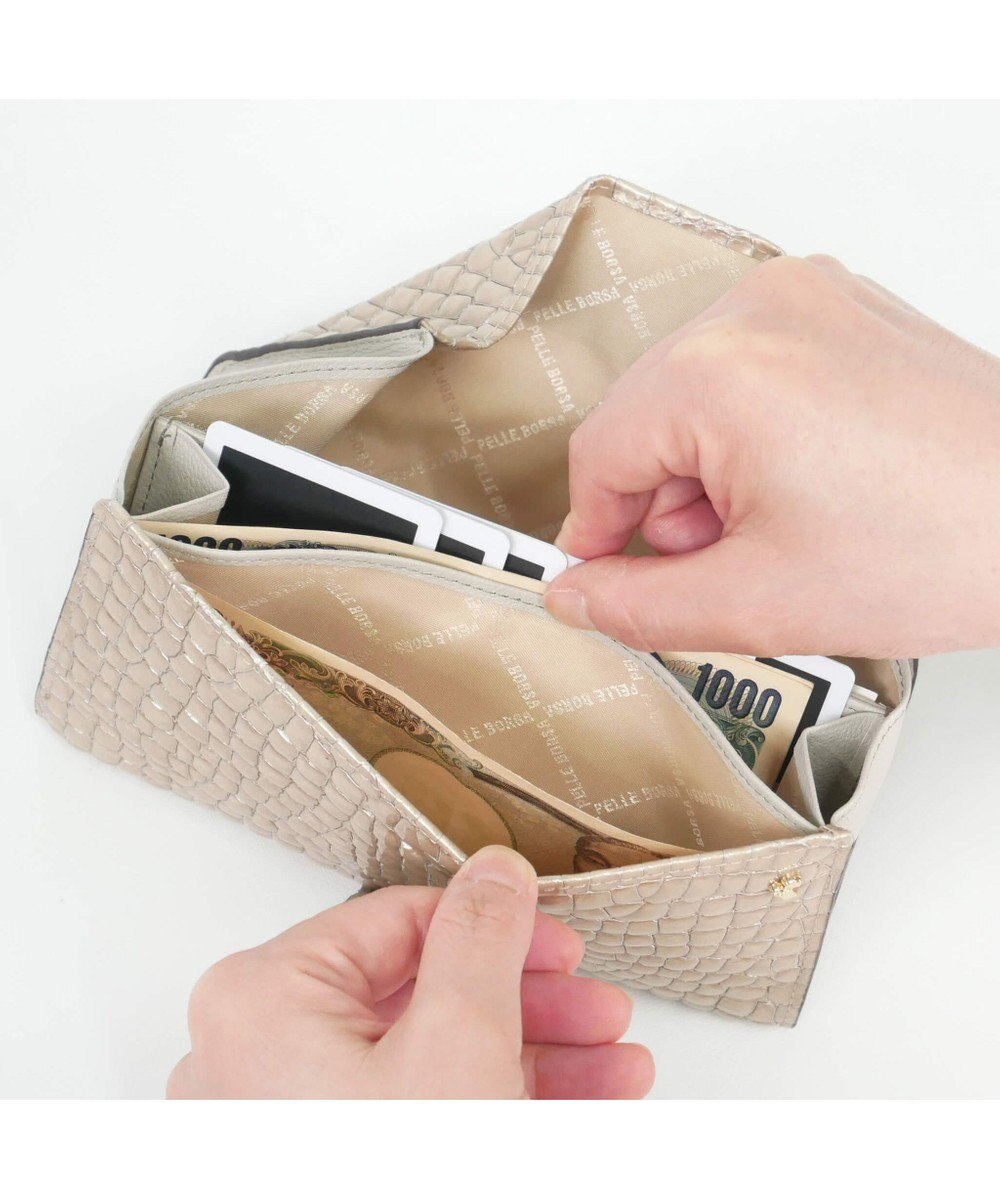 PELLE BORSA ギャルソンウォレット Rainbow Croco レインボークロコ 6101 