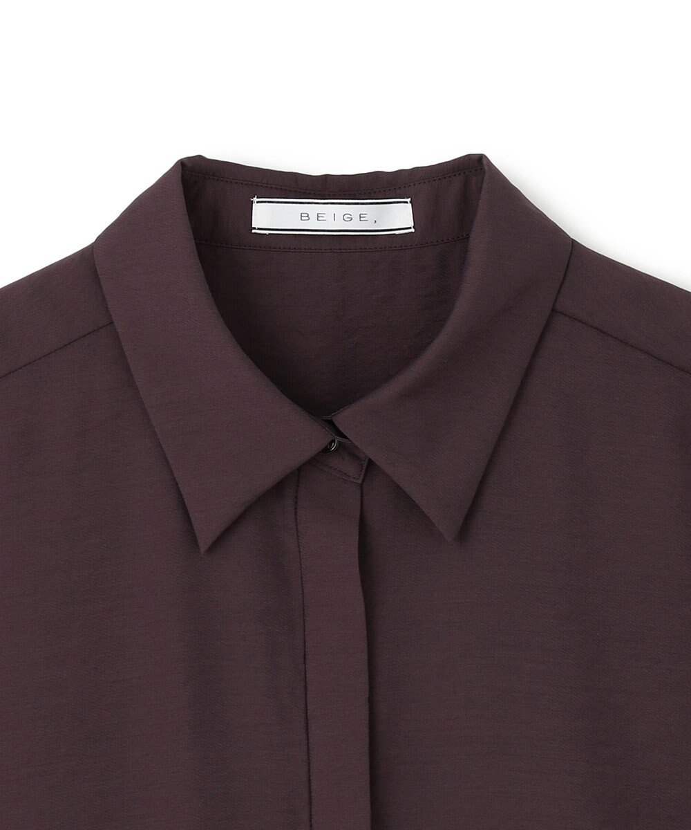 BEIGE， 【洗える】SERBES / ノースリーブブラウス 