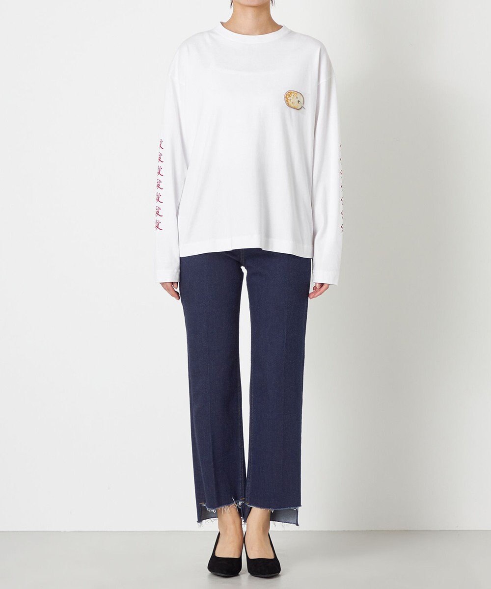 NAVE タブチ×NAVE プリント長袖Tシャツ 