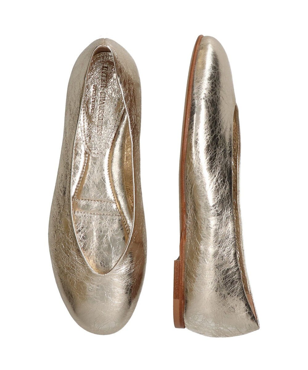 INTER-CHAUSSURES 【INTER-CHAUSSURES】ラウンドトウサケットバレエシューズ 