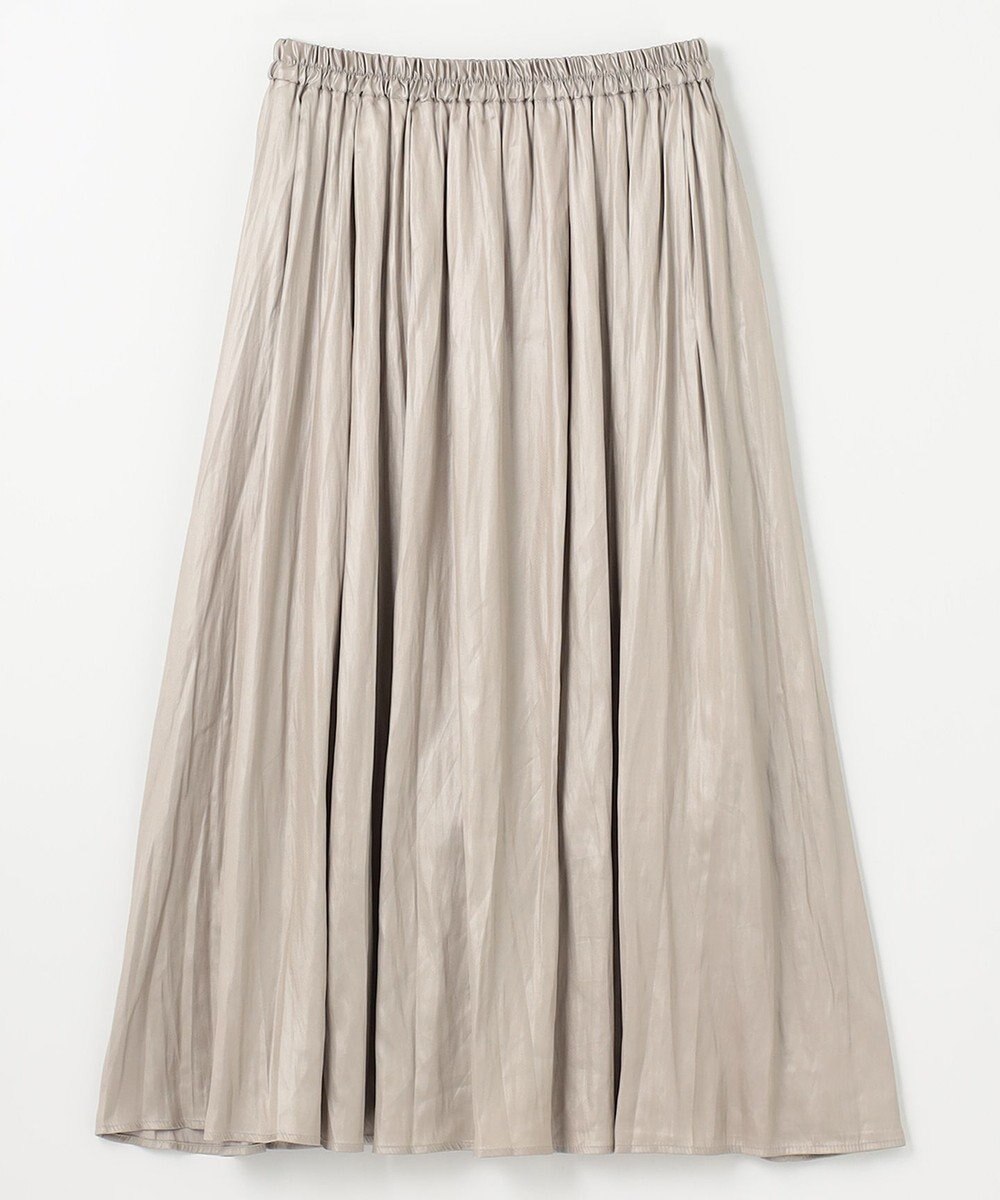 ANY 【ウエストゴム】チンツギャザースカート 