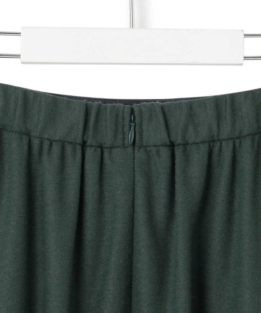 23区 L 【洗える】ウールミルドジャージー タック スカート 