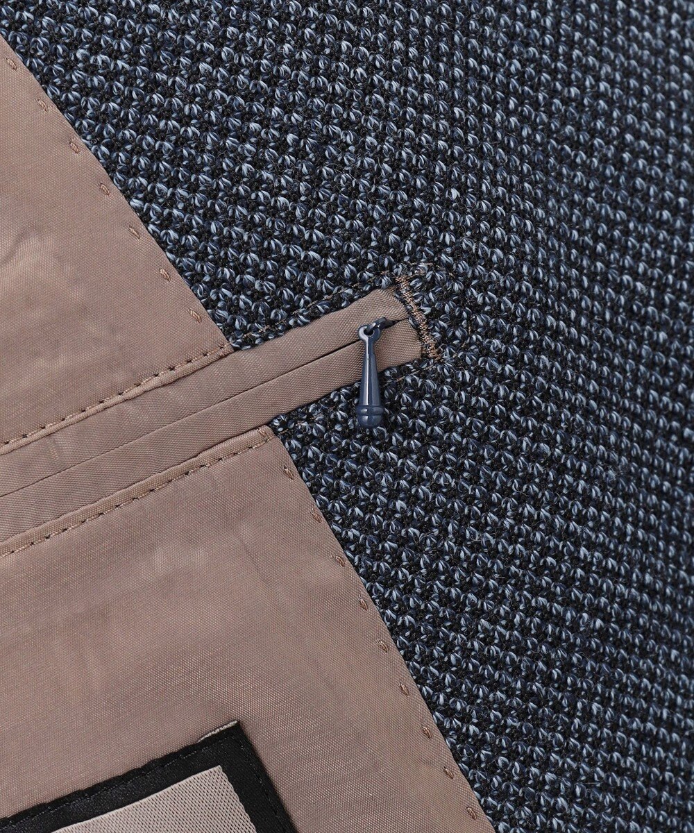 GOTAIRIKU 【カーディガンジャケット】ブリスターバーズアイ ニットジャケット 