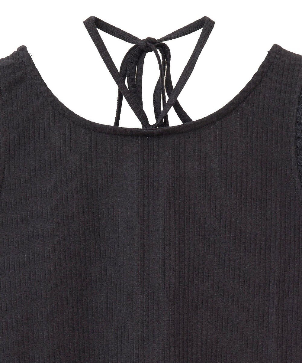 earth music&ecology マルチｗａｙネックホルターレースタンク 