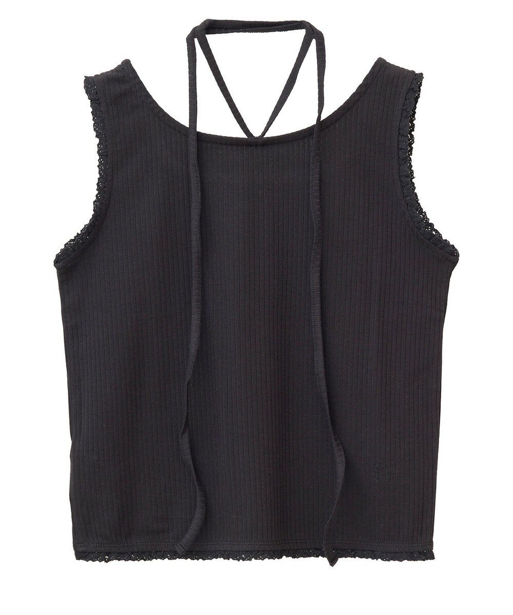 earth music&ecology マルチｗａｙネックホルターレースタンク 