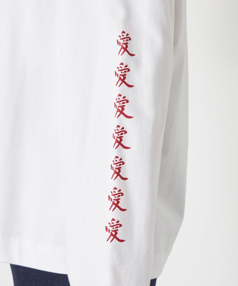 NAVE タブチ×NAVE プリント長袖Tシャツ 