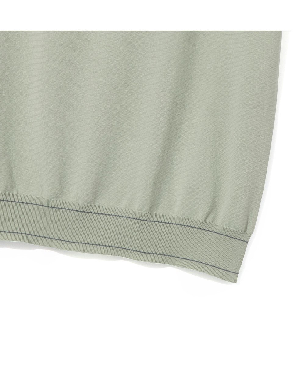 ZERO HALLIBURTON メタルロゴモックネックニットTシャツ ZHG-M6S9b 85196 