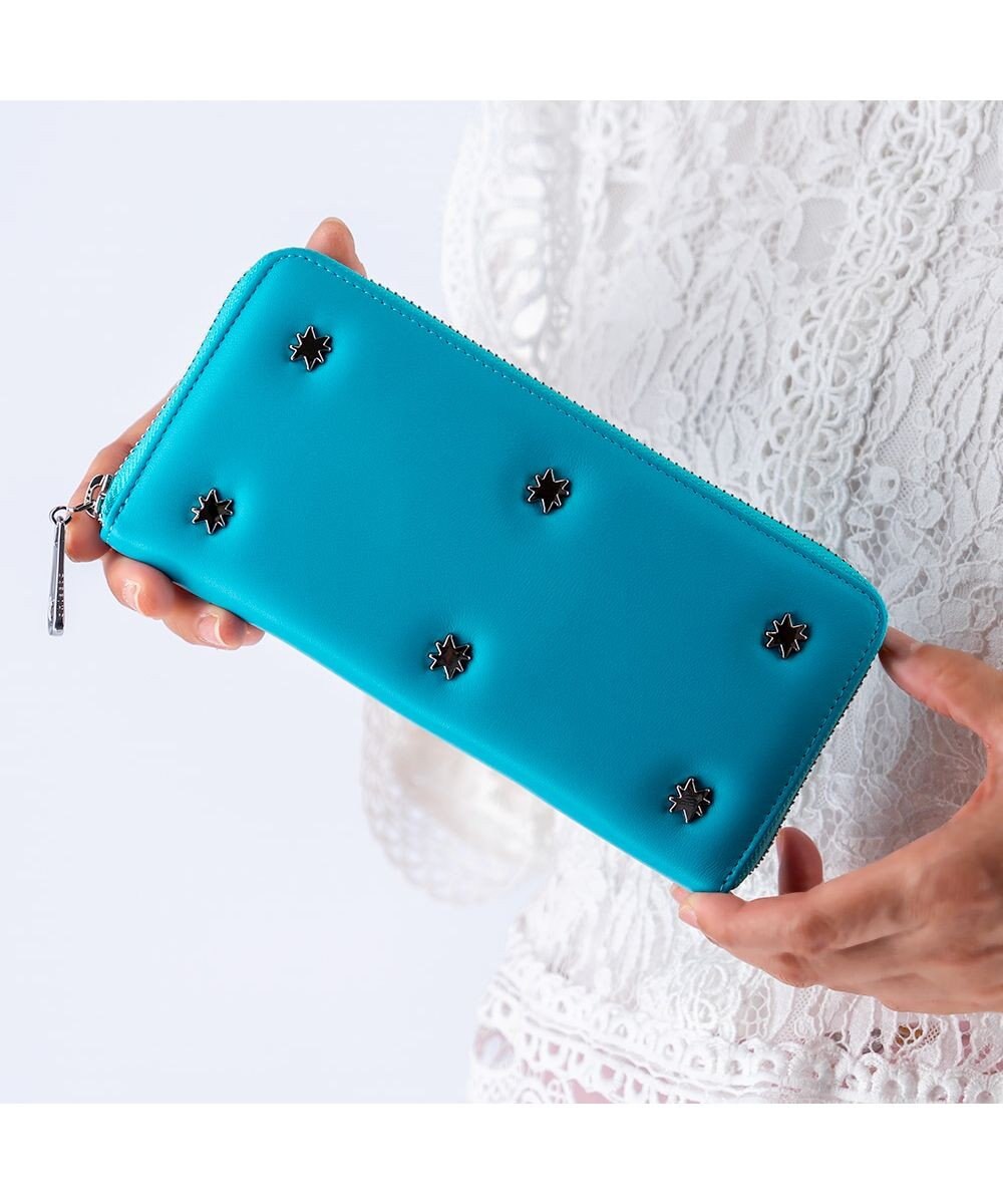 tsumori chisato CARRY スター ラウンドファスナー長財布 