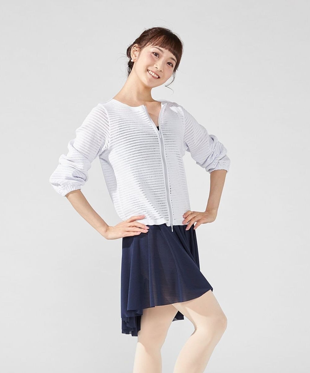 Chacott メッシュニットジャケット 