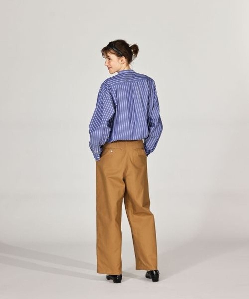 LENO BAND COLLAR SHIRTS 《UNISEX》 バンドカラーシャツ 