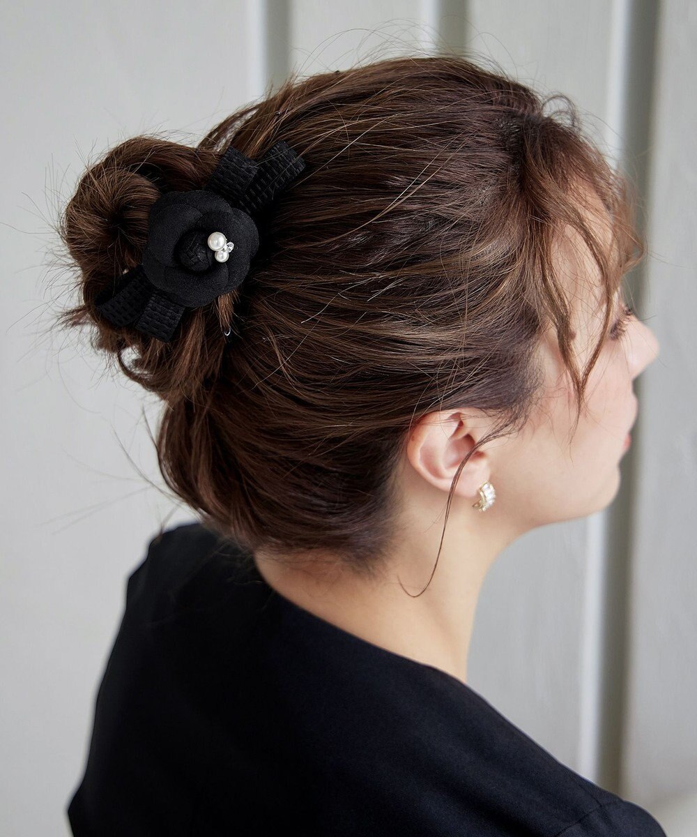 Tiaclasse 【安田美沙子さん着用・選べる2TYPE】ローズモチーフバレッタ 