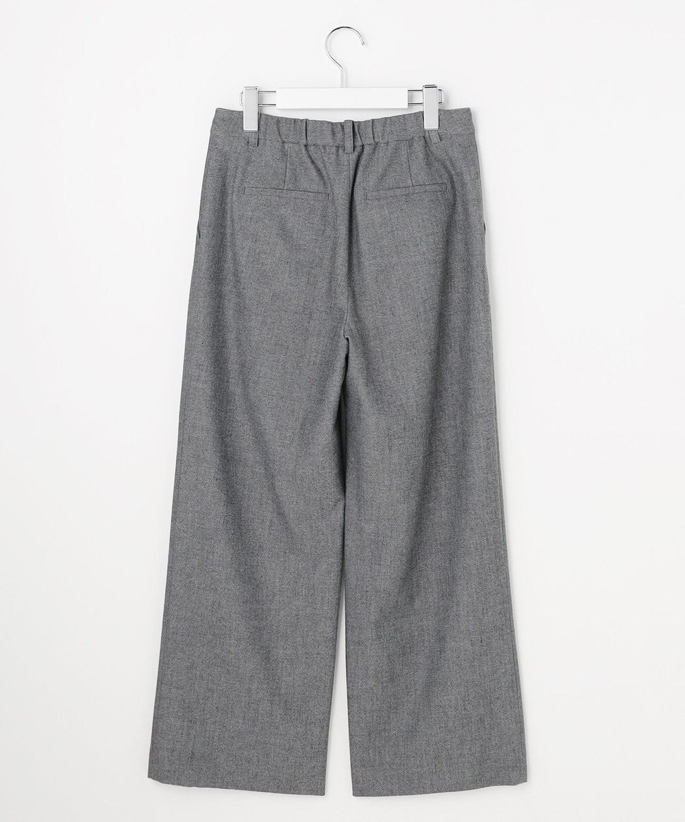 J.PRESS LADIES L チェルビック セミワイド パンツ 