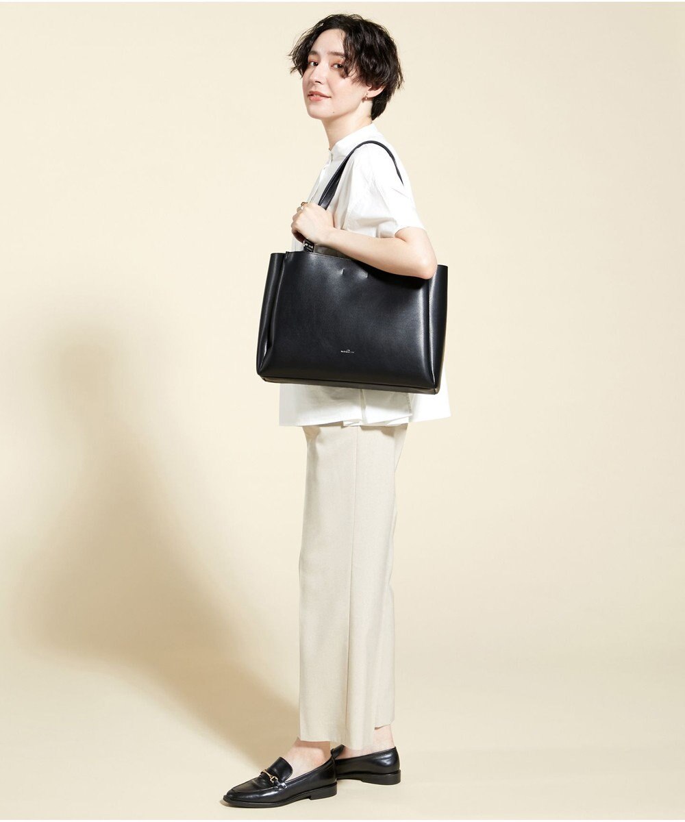 LA BAGAGERIE 【ドラマ衣装提供商品】シンプルA4トートバッグ 