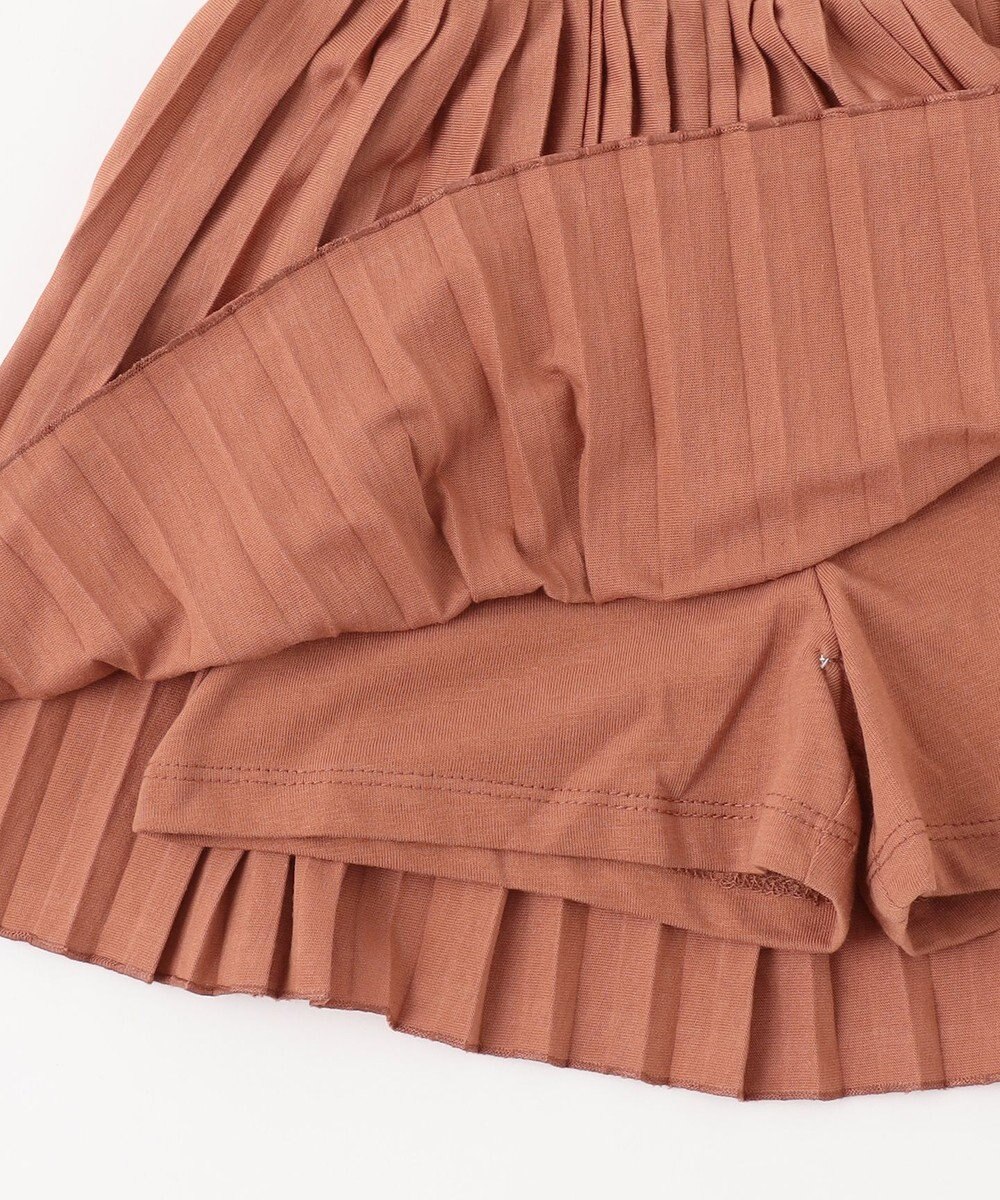 組曲 KIDS 【インパンツ付き】【110-140㎝】ＴＣ天竺プリーツ スカッツ 