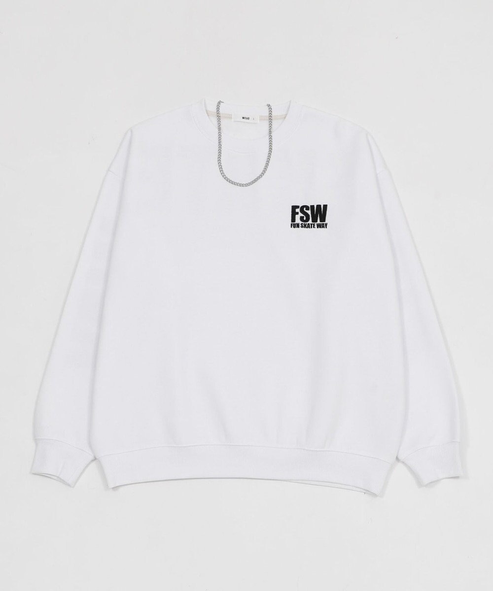 WEGO 【2点SET】アクセ付きストレートラインプルオーバー 