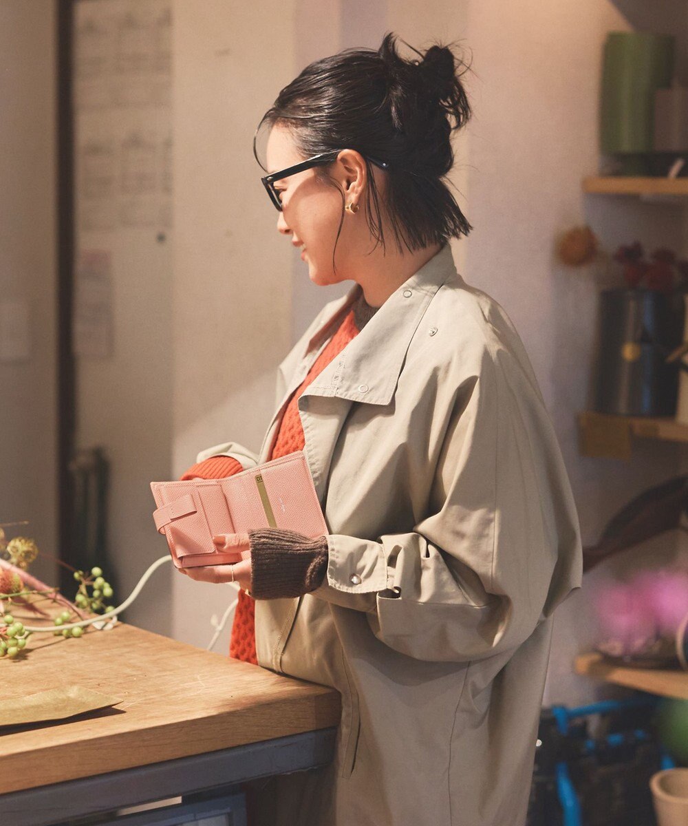 Atelier nuu 【石岡真実コラボ別注カラー】noble 二つ折れウォレット 