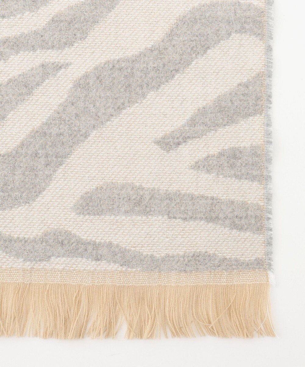 JOSEPH ABBOUD 【フランス製】ゼブラパターン ストール 