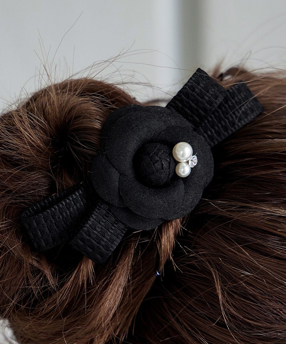 Tiaclasse 【安田美沙子さん着用・選べる2TYPE】ローズモチーフバレッタ 