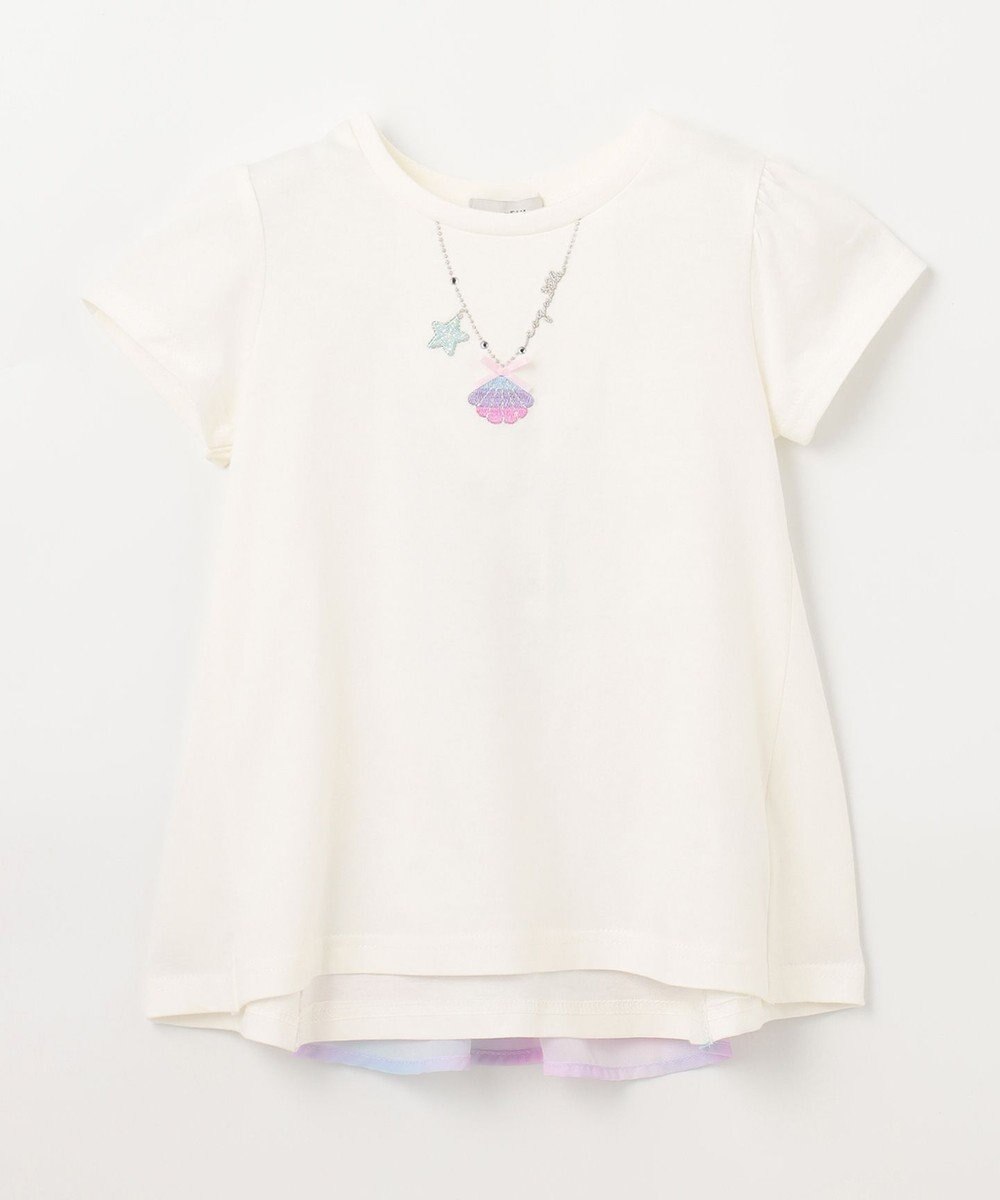 ANY KIDS 接触冷感 しろくま バックシャン Tシャツ 