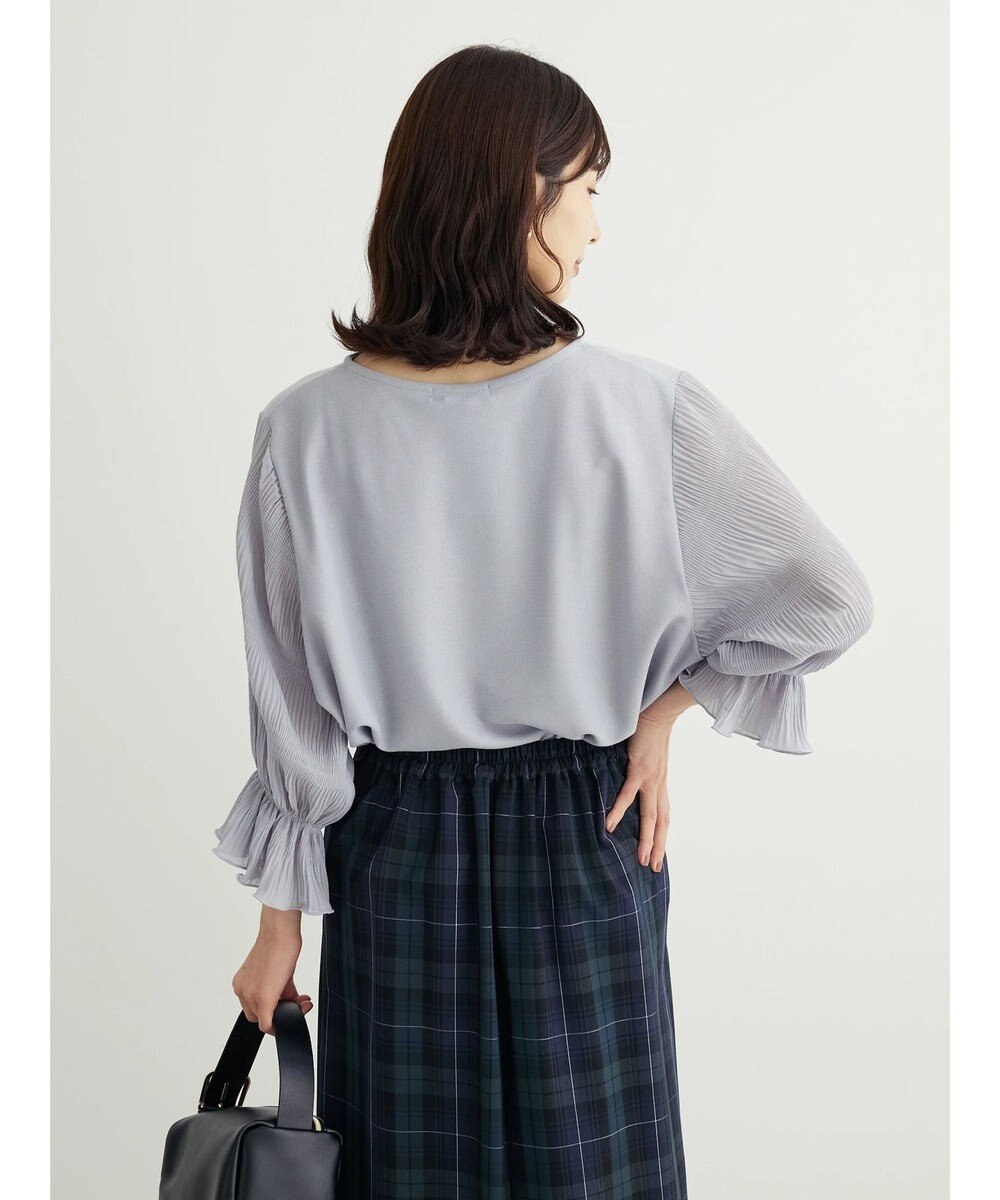 Green Parks マジョリカドッキング７分袖プルオーバー 