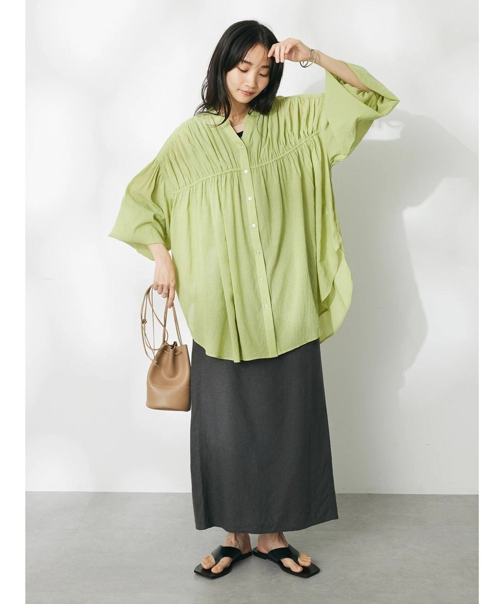 CRAFT STANDARD BOUTIQUE 【キナリノ別注】リネンレーヨンスカート 