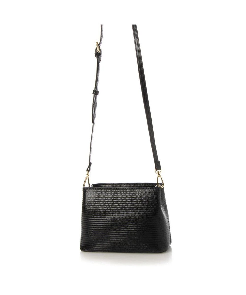 UNBILLION cachecache スパイラルエコファーハンドルスクエアミニショルダー 