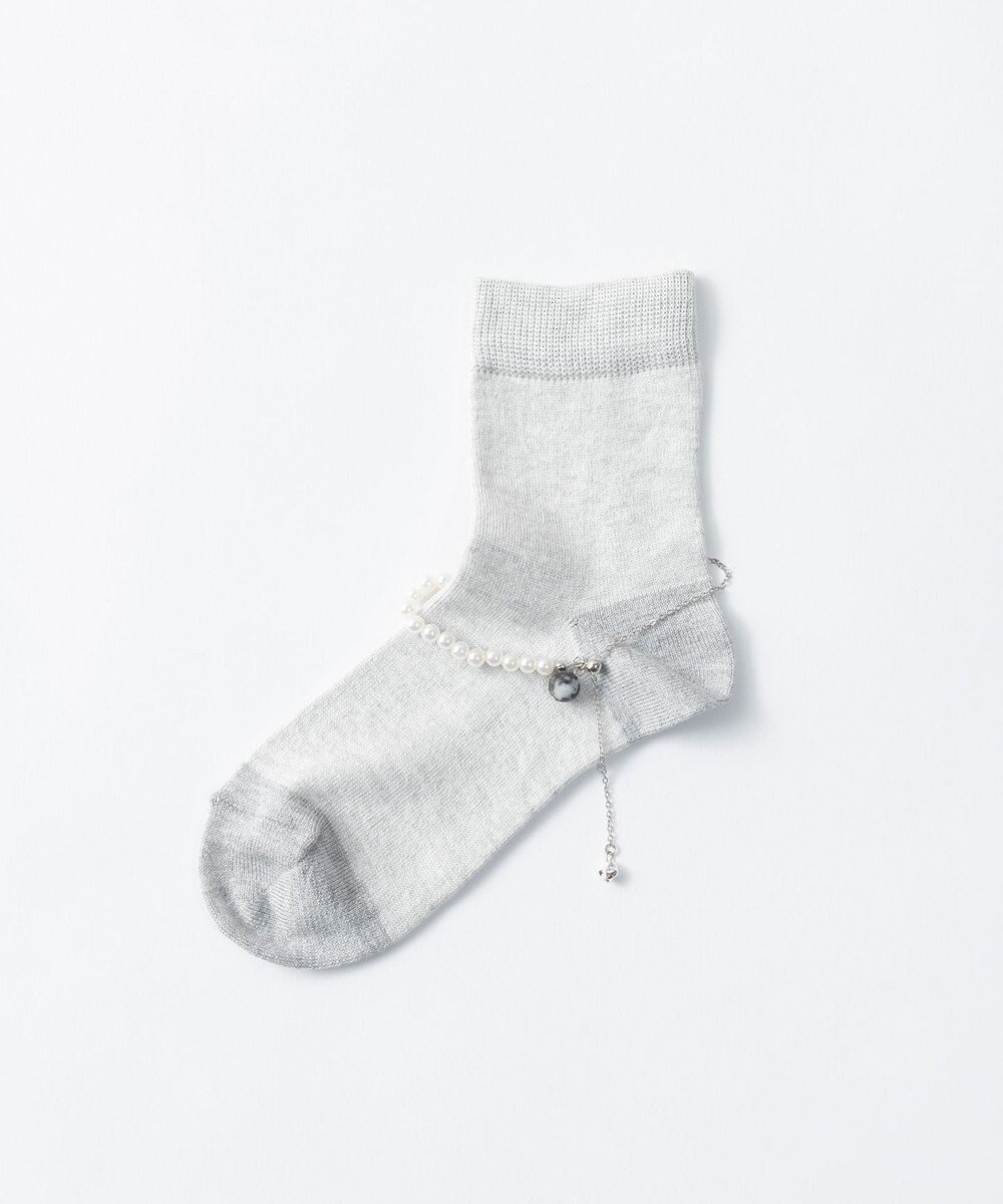 TRICOTE アンクレット付きベーシックソックス 