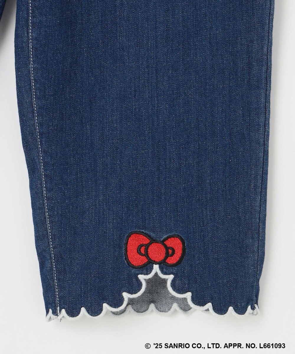 ANY KIDS 【ハローキティ×ANY KIDS】デニムワイドパンツ 