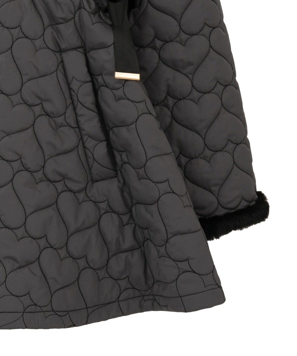 Green Parks ・ｓｗｉｎｇ　ｂｙ　ハートキルトフレアコート 