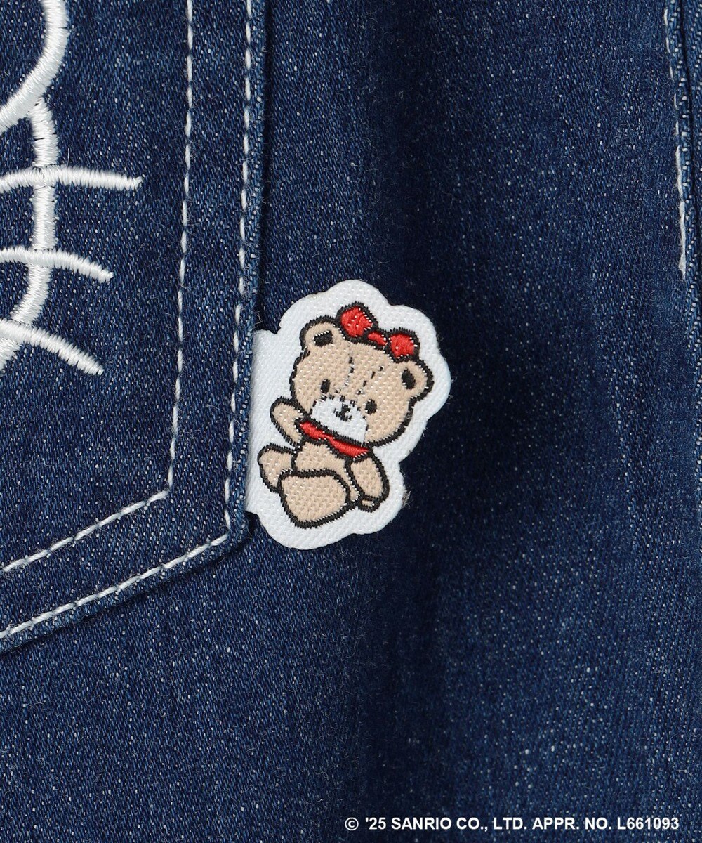 ANY KIDS 【ハローキティ×ANY KIDS】デニムワイドパンツ 