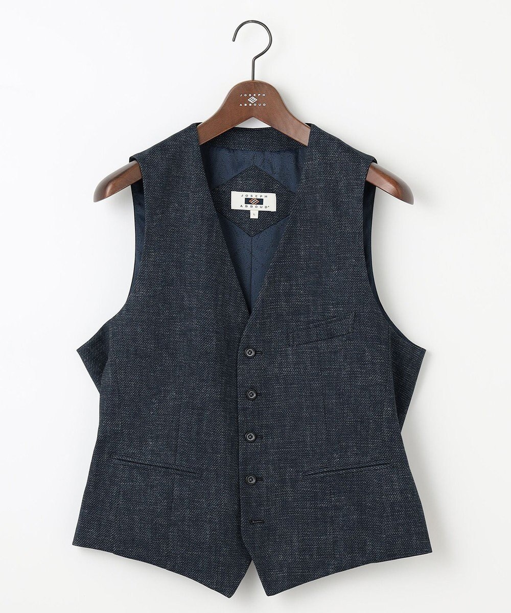 JOSEPH ABBOUD 【多機能/ストレッチ】ツィーディージャージーベスト 