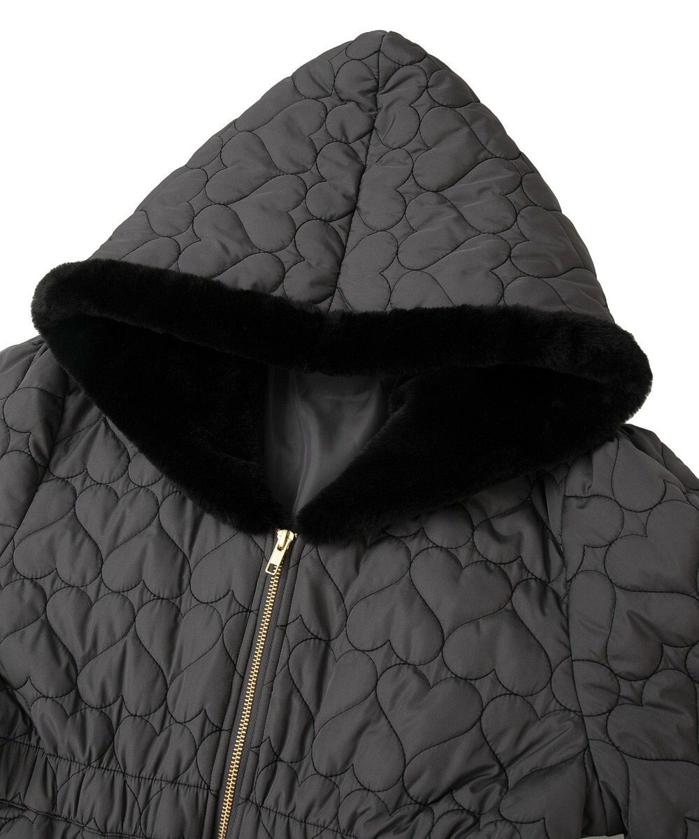 Green Parks ・ｓｗｉｎｇ　ｂｙ　ハートキルトフレアコート 