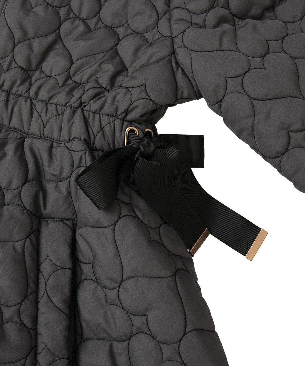 Green Parks ・ｓｗｉｎｇ　ｂｙ　ハートキルトフレアコート 