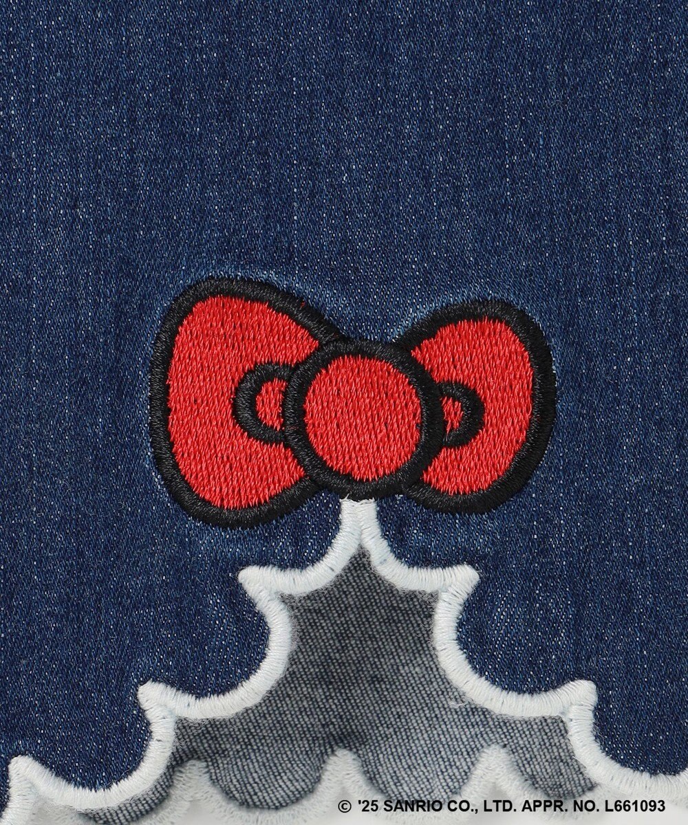 ANY KIDS 【ハローキティ×ANY KIDS】デニムワイドパンツ 