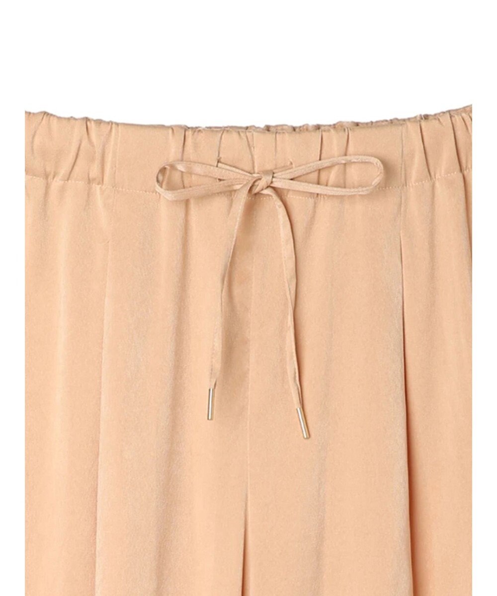 Green Parks つやサテンイージーパンツ 